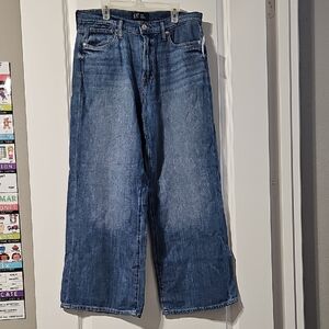 Gap High Rise Wide-leg Jeans